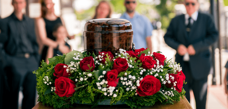 A funeral tribute